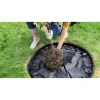 Bordura pentru gazon, plastic, 24 cuie tip harpon, 4.8 m