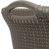 Cos rufe, 2 manere, gri inchis, 40 L, 60x27x39 cm, Curver
