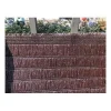 Plasa de umbrire, HDPE, 230 g/mp, grad de umbrire 95%, maro, 10x1.5 m