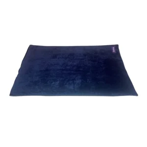 Saltea/perna pufoasa, pentru caine/pisica, bleumarin, 80x50 cm
