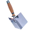 Mistrie inox, colt interior, sudura in puncte, 7.5x11 cm, maner pluta, Olejnik