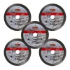Set 5 discuri diamantate turbo subtire, ceramica, taiere umeda si uscata, 125 mm/22.23 mm, Richmann Exclusive