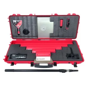 Set 5 gletiere profesionale, lama inox 0.3 mm, 25, 40, 60, 80, 100 cm, adaptor, maner telescopic, rola gletuit, spaclu, geanta, Fullsoft, Olejnik