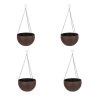 Set 4 ghivece de flori suspendat 26x16 cm
