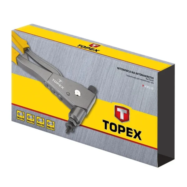 Cleste nituri tip piulita, M3, M4, M5, M6, Topex