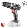 Masina de gaurit, insurubat (bormasina), cu percutie, cu 2 acumulatori 2 Ah, incarcator, 18 V Li-ion, geanta plastic, fara perii, mandrina 2-13 mm, Graphite Energy
