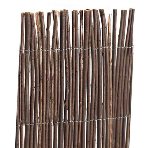 Gard gradina/paravan din rachita naturala, 5x1.5 m