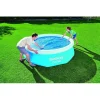 Prelata solara acoperire piscina 244 cm, rotunda, albastra, Bestway FlowClear