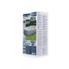 Piscina structura metalica, ovala, cu filtru, scara, gri, 427x250x100 cm, Bestway Power Steel
