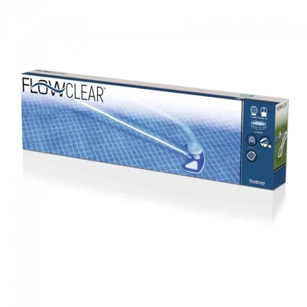 Set curatare piscina, minciog, perie, aspirator, maner 279 cm, Bestway FlowClear