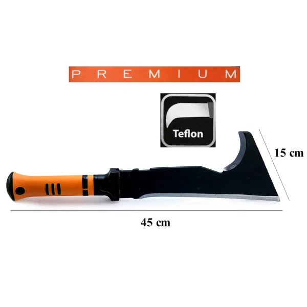 Maceta, otel, negru, 45 cm, Strend Pro