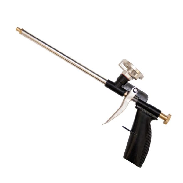 Pistol aplicat spuma, metalic, cu 2 varfuri, 29.5 cm, Richmann