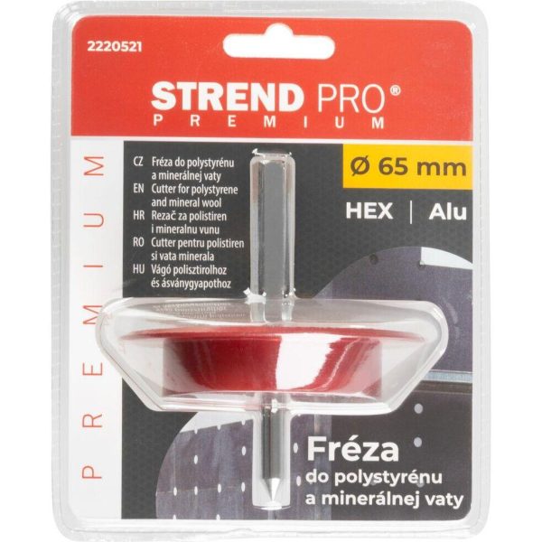 Freza gaurire polistiren, vata, 65 mm, Strend Pro