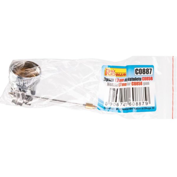 Set 2 duze si ac, pentru pistol vopsit C0858, 1.7 mm, Richmann