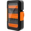 Set varfuri, biti, cu adaptor magnetic, 45 buc, 25 mm, Richmann Exclusive