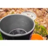 Aragaz camping, portabil, cu gaz, aprindere piezo, 3 in 1, 2200 W, inox, cu oala, NEO