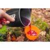 Aragaz camping, portabil, cu gaz, aprindere piezo, 3 in 1, 2200 W, inox, cu oala, NEO