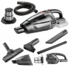 Aspirator portabil, 2 in 1, 18V Li-ion (acumulator neinclus), cu accesorii, filtru HEPA, Graphite Energy