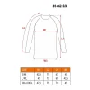 Bluza de corp termica, model Coolmax, albastru, marimea S/M, NEO