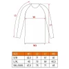 Bluza de corp termica, model Carbon, negru, marimea S/M, NEO