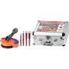 Set burghie diamantate cu ghidaj, 5 piese, 6-8-10-12 mm, HEX, Strend Pro Premium