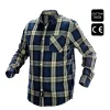 Camasa de lucru bumbac, albastru-verde-negru, model CAMO, marimea S/48, NEO