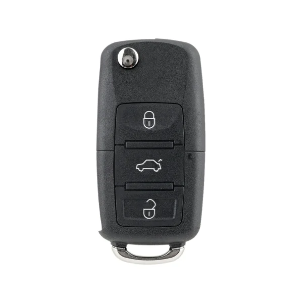 ​Carcasa Telecomanda Auto cu 3 butoane si lamela inclusa, compatibila Volkswagen, Skoda, Seat
