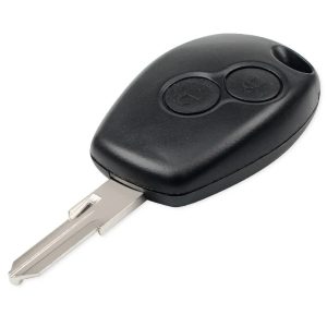 ​Carcasa Telecomanda Auto cu 2 butoane si lamela inclusa, compatibila Dacia Logan, Sandero, Duster