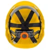Casca de protectie pentru lucrul la inaltime, ABS, galbena, curea barbie reglabila, 51-63 cm, NEO