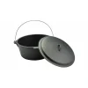 Ceaun fonta, cu maner si capac, 7.2 L, 30x14 cm, Perfect Home