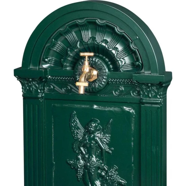 Chiuveta de gradina, aluminiu, verde inchis, 40x35x83 cm, Strend Pro