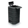 Compostor de gradina, 1250 L, negru, Compogreen, Vario