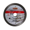 Set 5 discuri diamantate turbo subtire, ceramica, taiere umeda si uscata, 125 mm/22.23 mm, Richmann Exclusive