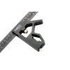 Echer tamplar/dulgher, multifunctional, aluminiu, drept, 30 cm, NEO