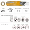 Furtun cu carucior pentru gradina, pistol de stropit, 1/2", 20+2 m, 6 straturi, antirasucire, Richmann Exclusive