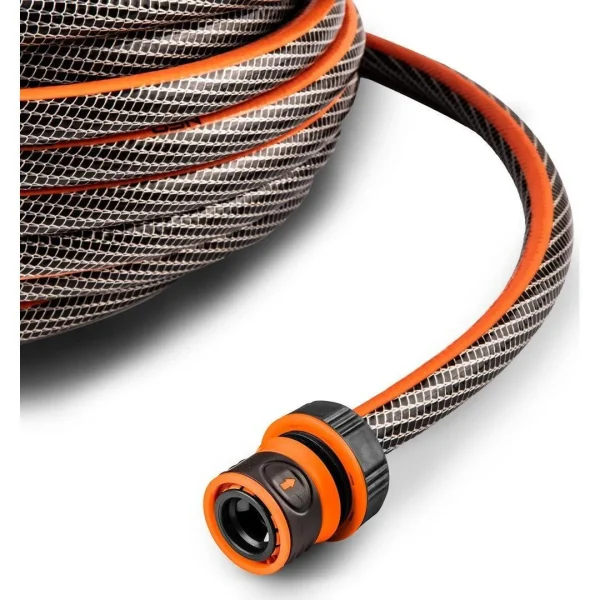 Furtun de gradina, 6 straturi, antirasucire, cu 2 cuple si adaptor, 3/4", 50 m, NEO