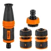 Furtun de gradina, antirasucire, 6 straturi, 50 m, cu pistol stropit si 4 accesorii, 1/2", NEO