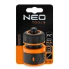 Furtun de gradina, NEO, cu pistol de stropit, carucior cu tambur, accesorii, 6 straturi, 1/2", 50 m