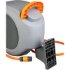 Furtun cu tambur/rola pentru gradina, retractabil/automat, portabil, pentru perete, 1/2", 20+2 m, Strend Pro Premium