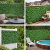 Gard viu artificial decorativ cu frunze iedera, culoare verde, dimensiune 300 x 100cm