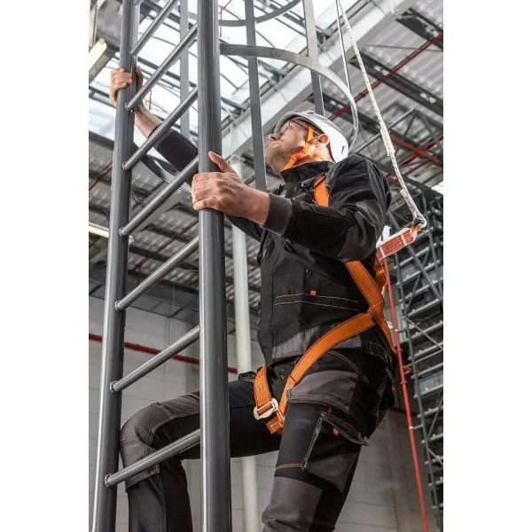 Kit pentru lucrul la inaltime cu ham P 01S, centura de siguranta 2 m, geanta, M-XL, NEO