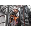 Kit pentru lucrul la inaltime cu ham P 05, centura de siguranta 2 m, amortizor, geanta, M-XL, NEO