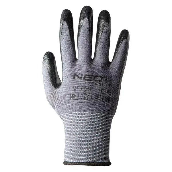 Manusi nylon acoperit cu nitril NEO, marimea 10