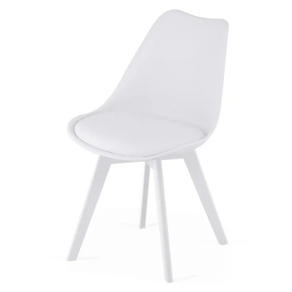 Masa de toaleta/machiaj, Antonia, sertare lucioase + scaun Mark, alb, cu oglinda si LED-uri, 155x42x135 cm