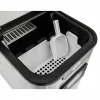 Masina de facut cuburi de gheata, 3 dimensiuni, 120 W, afisaj LCD, ceas si temporizator, rezervor 2.2 L, 12 kg/zi, Ruhhy