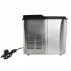 Masina de facut cuburi de gheata, 3 dimensiuni, 120 W, afisaj LCD, ceas si temporizator, rezervor 2.2 L, 12 kg/zi, Ruhhy