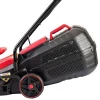 Masina de tuns iarba, gazon, electrica, motor fara perii, cu 2 acumulatori 4 Ah, incarcator, 2x20V Li-ion, 32 cm, Worcraft