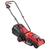 Masina de tuns iarba, gazon, electrica, motor fara perii, cu 2 acumulatori 4 Ah, incarcator, 2x20V Li-ion, 32 cm, Worcraft
