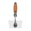 Mistrie inox, trapez, lata, sudura in puncte, 18 cm, maner pluta, Olejnik