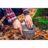 Oala si tigaie turistica, camping, aluminiu, cu accesorii, set 8 piese, NEO 